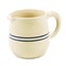 Martinez Pottery Syrup Pitcher or Creamer - Handmade Heritage Blue Stripe Stoneware